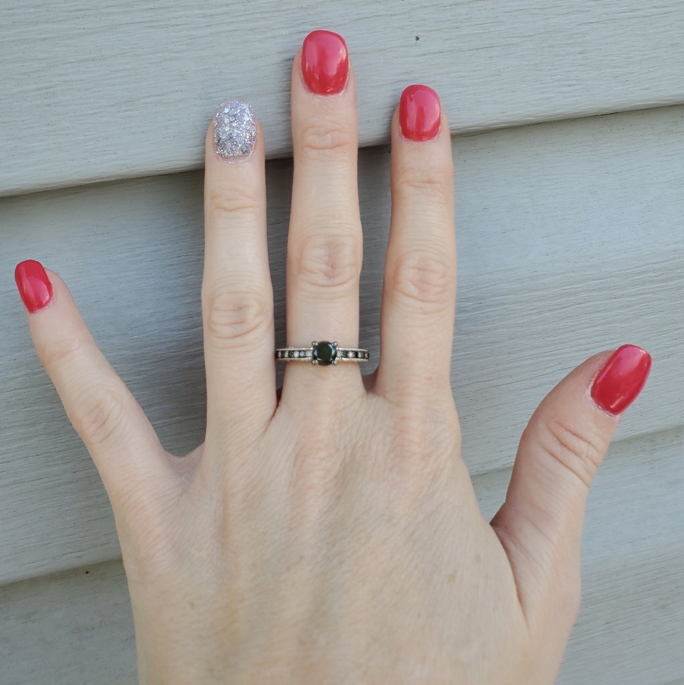 Black Diamond Ring